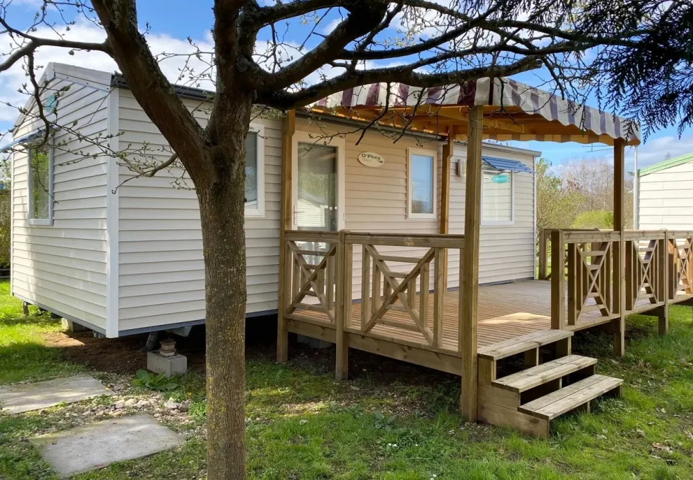 Mobil-home sur parcelle arborée 2